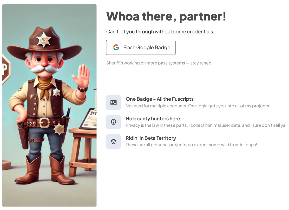 Fuscauth page original version